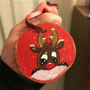 Reindeer Christmas ornament